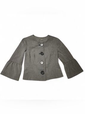 Apt. 9 Gray Bell Sleeve Jacket